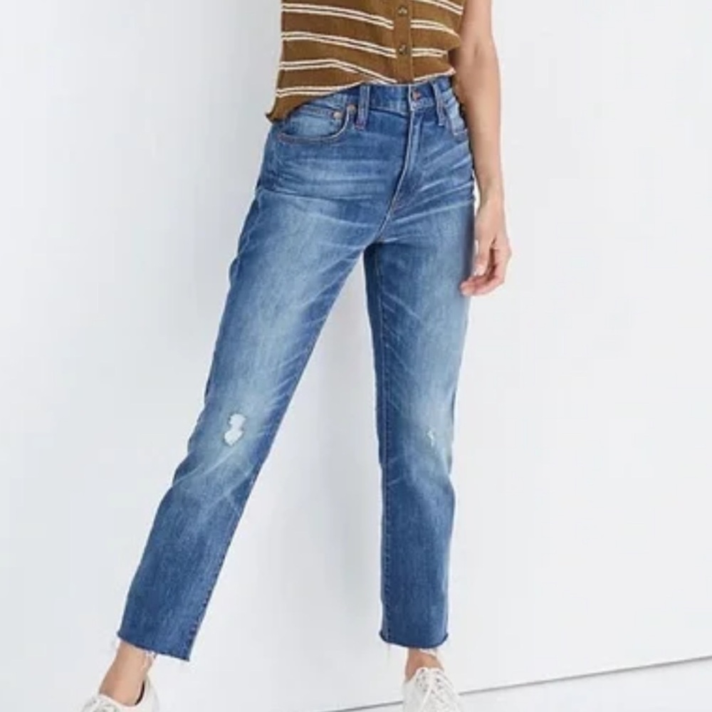 Madewell Women's The High Rise Slim Boyfriend Size 27